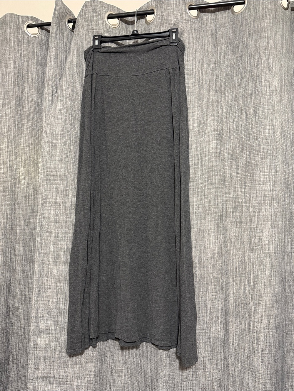 AB Studio Women's Charcoal Maxi Skirt